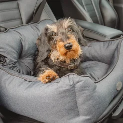 Nobby Autositz Kadek für Hunde 55 x 50 x 34 cm dunkelgrau