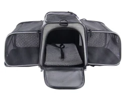 Nobby Tiertragetasche Extend grau 45 x 28 x 28 cm