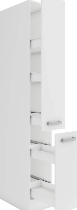 Optifit Apothekerschrank Oslo 214 weiß 30 cm