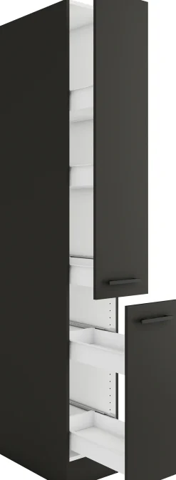 Optifit Apothekerschrank Madrid 420 anthrazit matt 30 cm