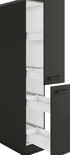 Optifit Apothekerschrank Madrid 420 anthrazit matt 30 cm