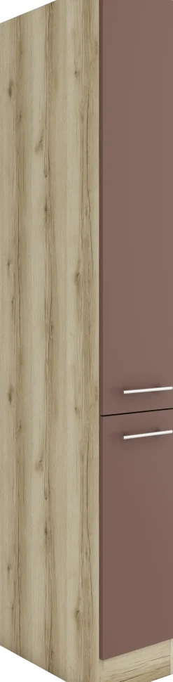 Optifit Apothekerschrank Bari 407 rostrot/eiche 30 cm
