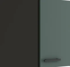 Optifit Eckoberschrank Verona 405 steingrün/anthrazit 60 cm