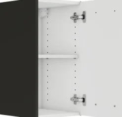 Optifit Oberschrank Rimini 409 nussbaum/anthrazit 30 cm