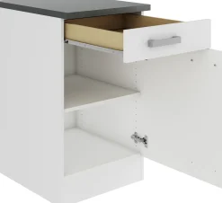 Optifit Unterschrank Oslo 214 weiß 50 cm
