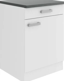 Optifit Unterschrank Oslo 214 weiß 60 cm