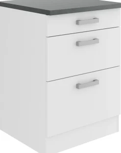 Optifit Unterschrank Oslo 214 weiß 60 cm