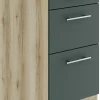 Optifit Unterschrank Savona 405 steingrün/eiche 40 cm