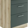Optifit Unterschrank Savona 405 steingrün/eiche 60 cm
