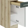 Optifit Unterschrank Savona 405 steingrün/eiche 30 cm
