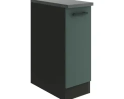 Optifit Unterschrank Verona 405 steingrün/anthrazit matt 30 cm