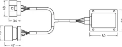 Osram Adapter LEDriving Smart CanBus LEDSC02-1 für Scheinwerferlampe H7 2x