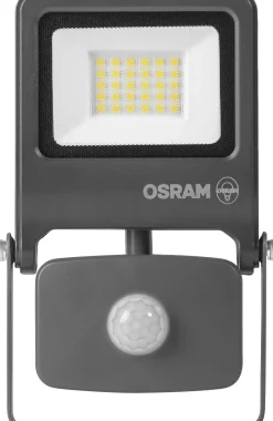 Osram Außenleuchte Endura Flood Bewegungsmelder 20W PCR dunkelgrau warmweiß