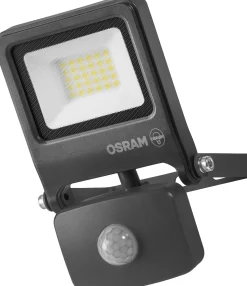 Osram Außenleuchte Endura Flood Bewegungsmelder 20W PCR dunkelgrau warmweiß
