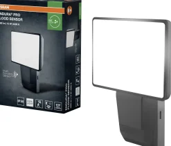 Osram Außenleuchte ENDURA PRO Flood Sensor 15W 4000K IP55 dunkelgrau