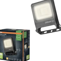 Osram Außenleuchte ENDURA Flood 20W PCR dunkelgrau warmweiß