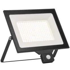 Osram Außenleuchte Floodlight Essential Bewegunsmelder 150W 4000K schwarz