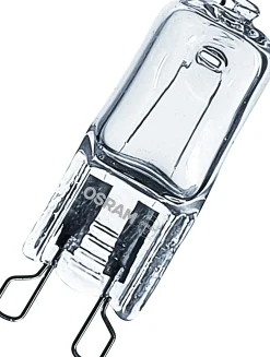 Osram Halogen Leuchtmittel Halopin Ofen Ø 1 x 4 cm 25 W dimmbar warmweiß - 2 Stk.