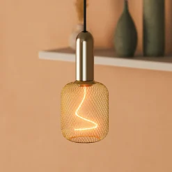 Osram LED Dekoleuchtmittel E27 Square Gold 3,5W dimmbar warmweiß