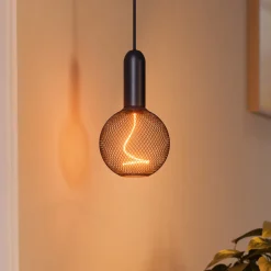 Osram LED Dekoleuchtmittel E27 Globe schwarz 3,5W dimmbar warmweiß