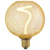 Osram LED Dekoleuchtmittel E27 Globe 125 18 Gold 3,5W dimmbar warmweiß