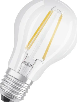 Osram LED Leuchtmittel Base Klassik A60 6,5W, 806lm, 2700K, warmweiß, 4er Pack