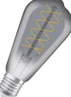 Osram LED Leuchtmittel E27 2er Pack Vintage 1906 Edison 7,8W rauch dimmbar warmweiß