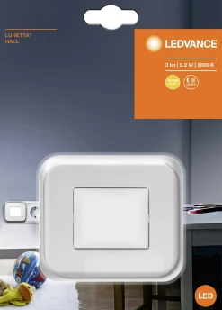 Osram LED Nachtlicht Lunetta Hall weiß