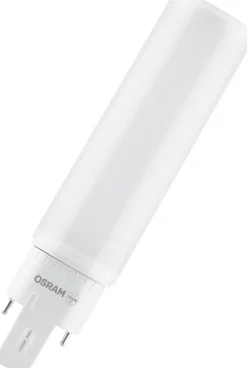 Osram LED Röhre Dulux G24d-2 7W warmweiß, weiß matt