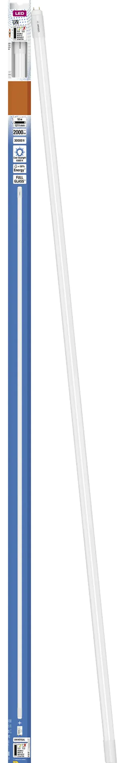 Osram LED Röhre T8 60 cm G13 8 W warmweiß