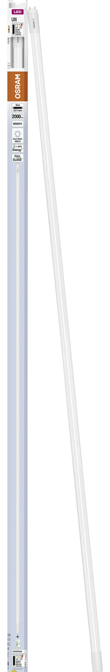 Osram LED Röhre T8 1,2 m G13 18 W neutralweiß