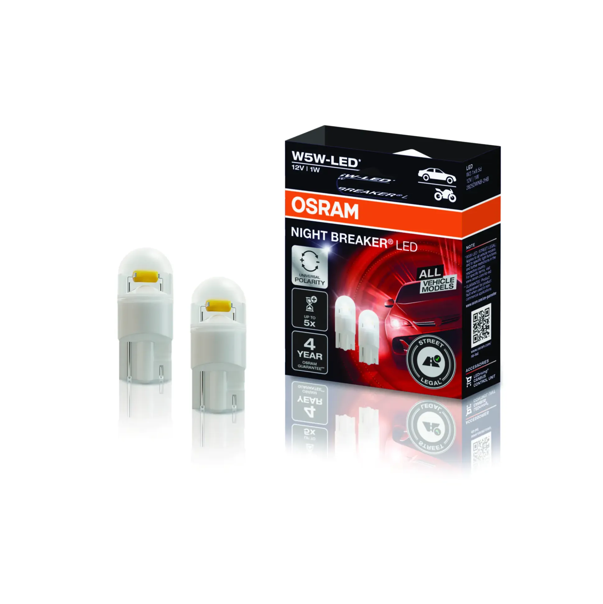 Osram Signallampe W5W Night Breaker LED 2.0 2 Stück