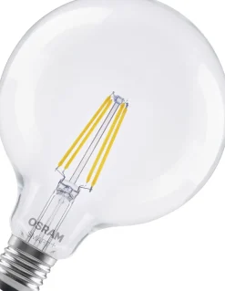 Osram SMART+ Matter Leuchtmittel E27 Globe 6W dimmbar warmweiß