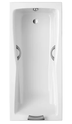 Ottofond Badewanne Atlanta 180 x 80 cm, weiß