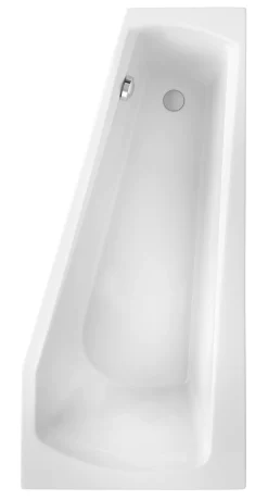 Ottofond Badewanne Bahia 160 x 75 cm, weiß, Modell A