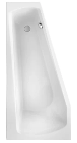 Ottofond Badewanne Bahia 160 x 75 cm, weiß, Modell B