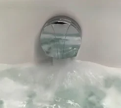 Ottofond Badewanne barrierefrei 180 x 80 cm mit Wassereinlauf rechts weiß