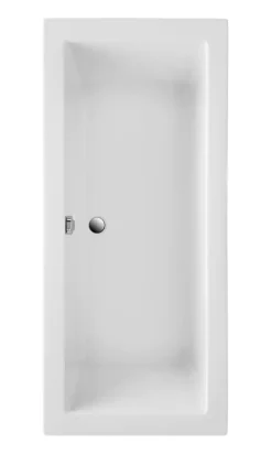 Ottofond Badewanne Cubic 170 x 75 cm, weiß