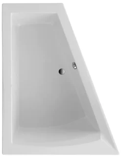 Ottofond Badewanne Galia II 175 x 135 x 70 cm, weiß, Modell B