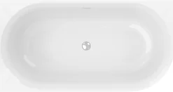 Ottofond Badewanne Mince Corner XS weiß rechts 155 x 80 / 44 cm