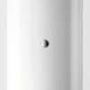 Ottofond Badewanne Modena Corner Schwarz-Weiß rechts 178 x 78 x 44 cm