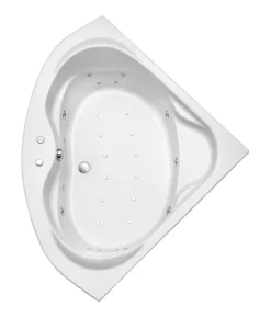 Ottofond Whirlpool-Komplettset Madras 145 cm, weiß