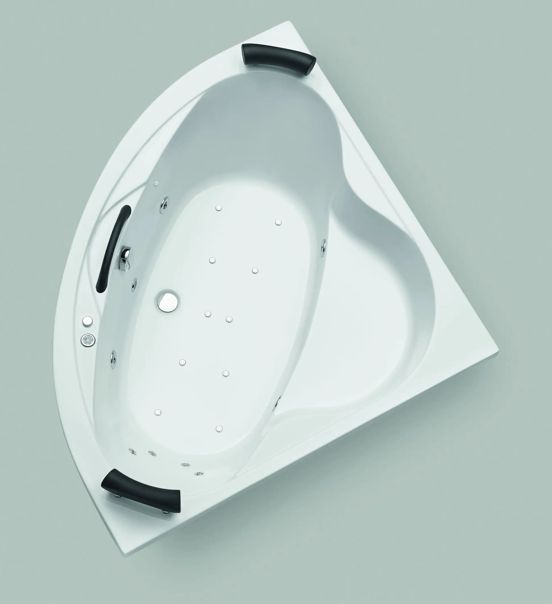Ottofond Whirlpool-Komplettset Siam 140 cm, weiß