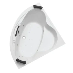 Ottofond Whirlpool-Komplettset Siam 140 cm, weiß