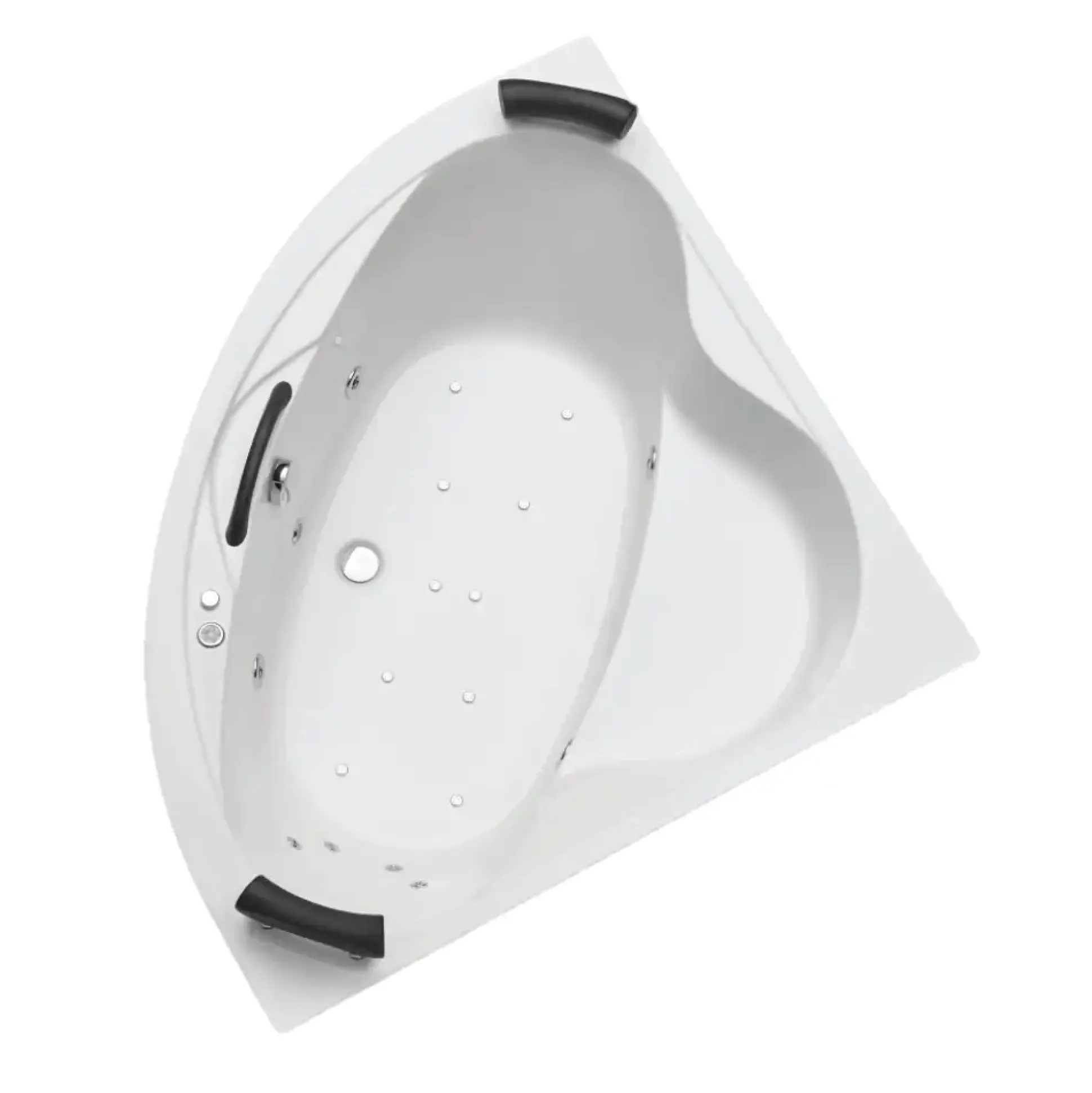 Ottofond Whirlpool-Komplettset Siam 140 cm, weiß