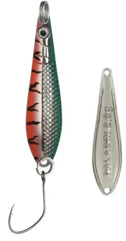 Paladin Angelköder Spoon Medusa 1,9 g UV silber/rot/grün/silber/tiger