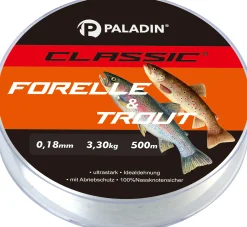 Paladin Angelschnur Forelle 500 m 0,20 mm hellblau