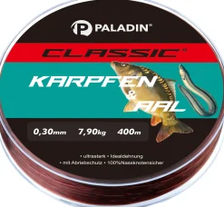 Paladin Angelschnur Hecht Zander 400 m 0,30 mm dunkelgrün