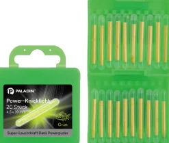 Paladin Angelzubehör Knicklichter Power Box grün 20 Stück