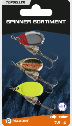 Paladin Spinner Sortiment III 7g Forelle-Barsch 3 Stück/Forelle-Barsch/7g